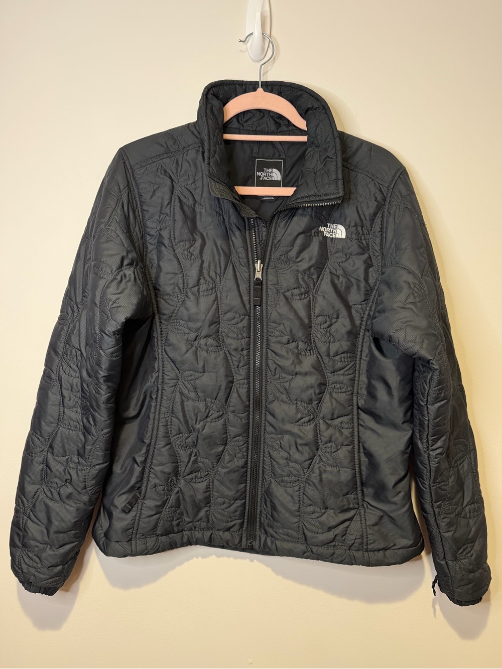 the north face lily thermal quilted jacket size large women’s
